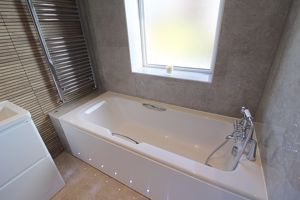 Stylish Bath/Shower/WC- click for photo gallery